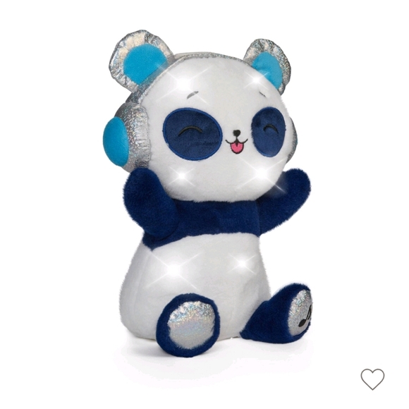 FAO SCHWARZ 13" LED DJ PANDA WITH SOUND AND LIGHTS - Picture 1 of 1